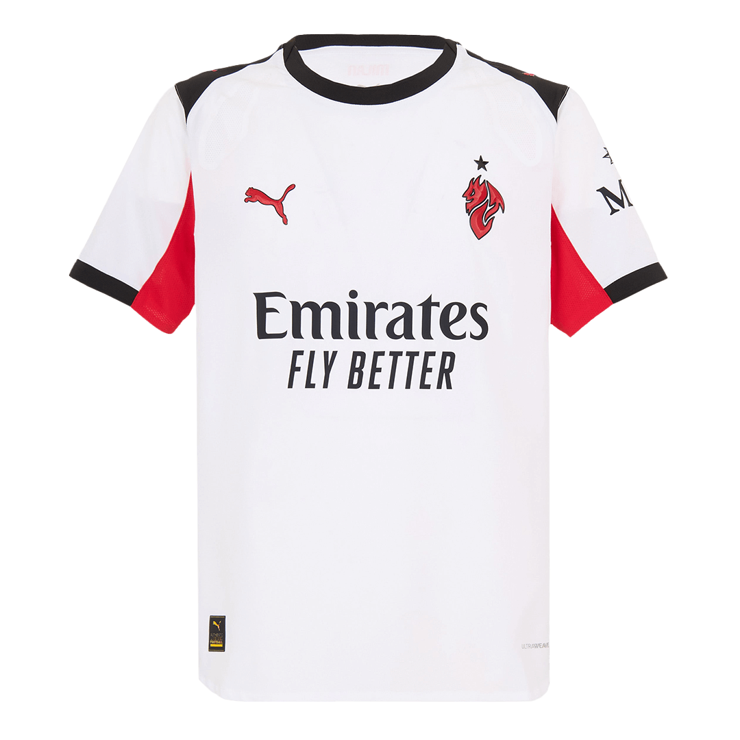 Mens AC Milan Away Jersey 2025/26 - Player Version (Slim Fit)