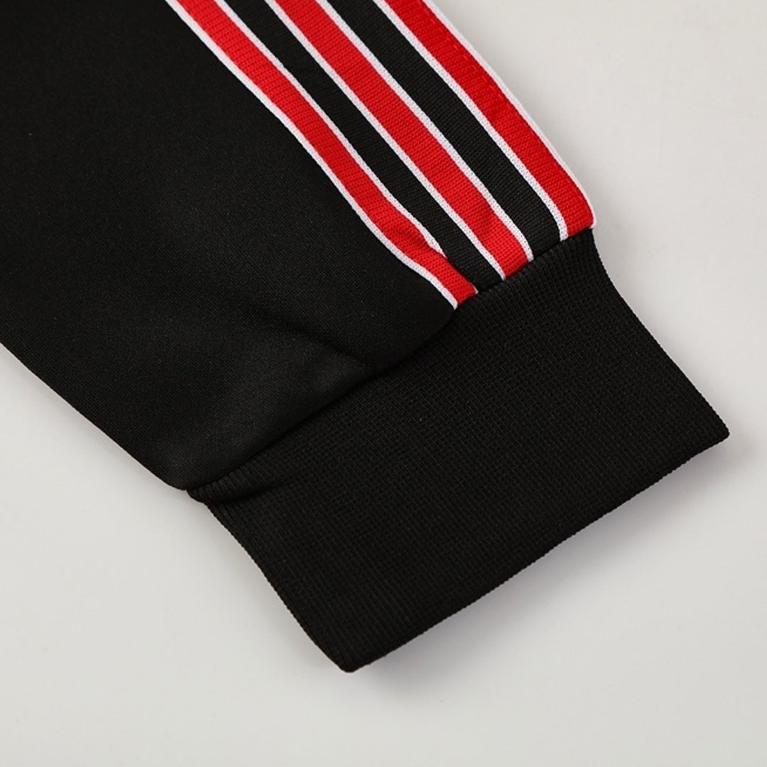 Manchester United 2025/26 Red&Black Training Tracksuit Kit (Top+Pants)