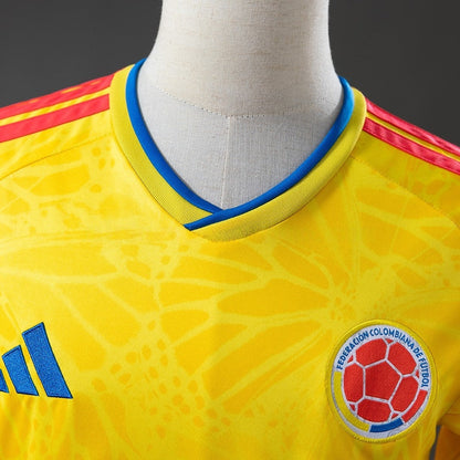 Colombia Home Jersey 2026 World Cup Football Kit Soccer Shirt