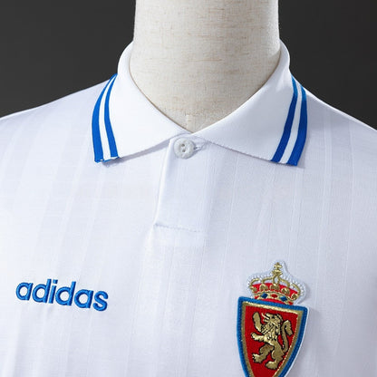 Real Zaragoza Jersey 1995-97 Home Retro Football Kit