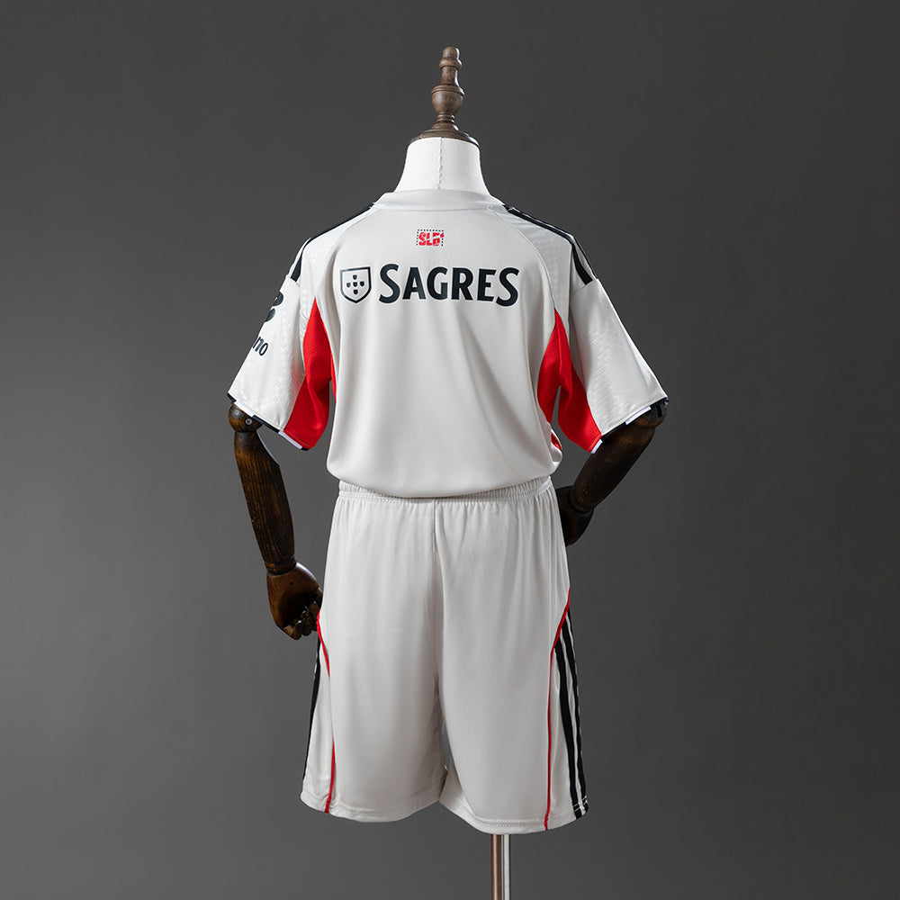 Kids Benfica Jersey 25/26 Away Football Kit