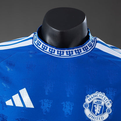 Player Version Manchester United Blue Jersey 2026-2027 Special Football Kit Soccer Shirt