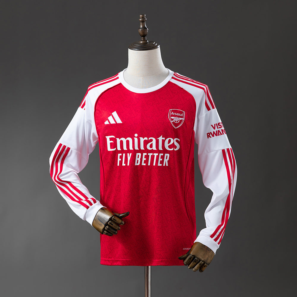 Arsenal Jersey 25/26 Home Football Kit Long Sleeves