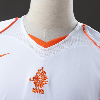 Netherlands Jersey 2004 Away Retro Football Kit