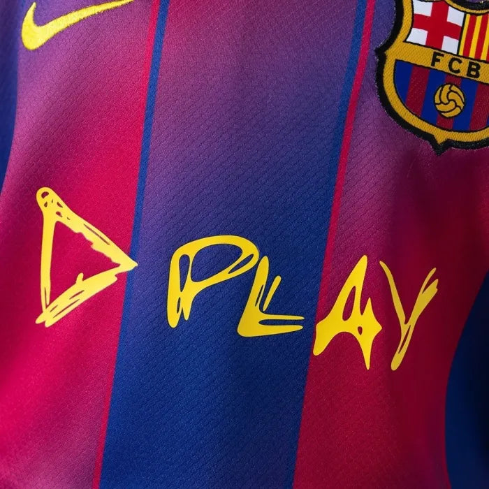 Kids Barcelona Jersey 25/26 Home Football Kit