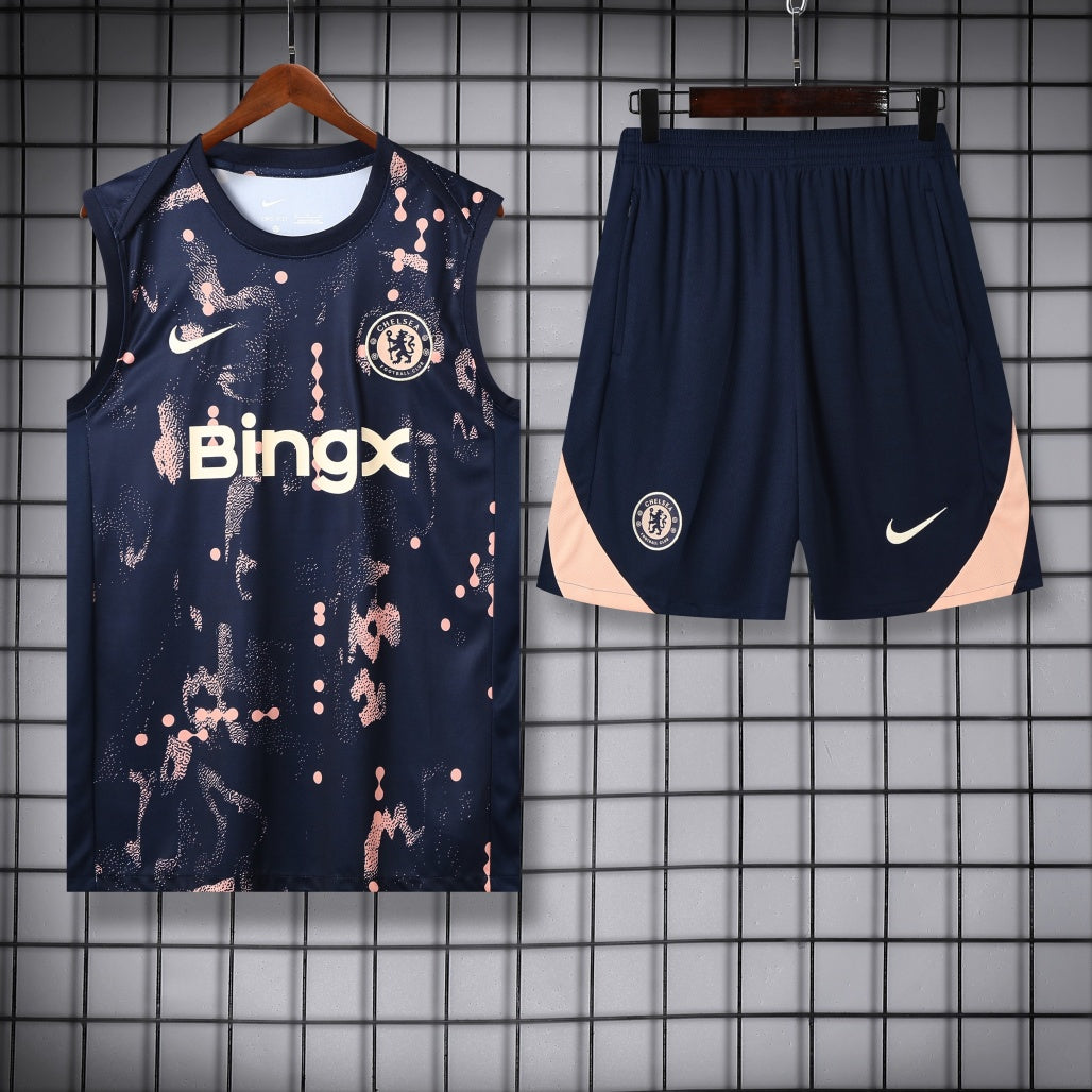 Chelsea Vest Set Training Tracksuits 25/26 Football Kit Soccer Jersey