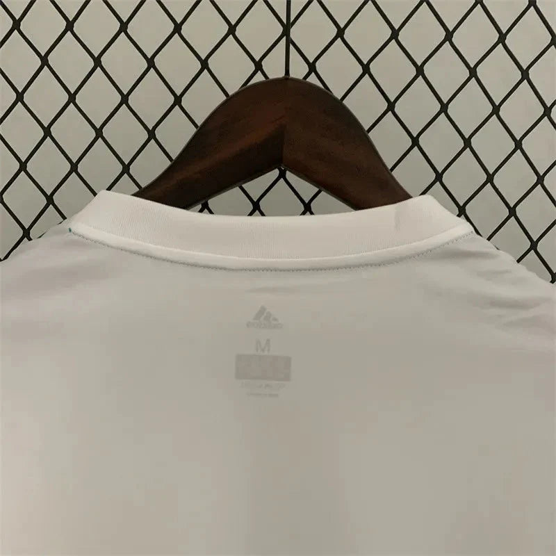 Retro Real Madrid Home Kit 17/18 Long Sleeves football Jersey