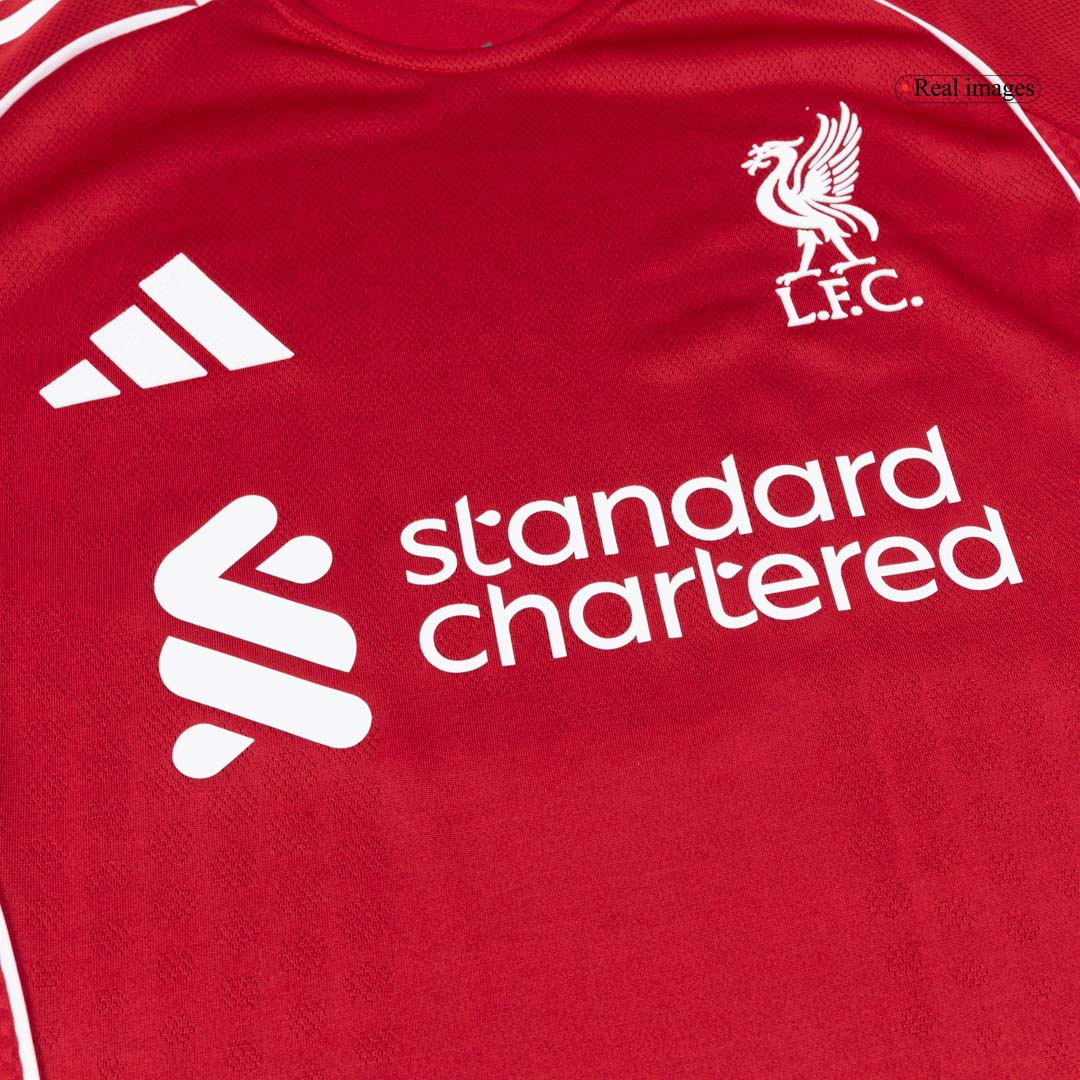 WIRTZ #7 Mens Liverpool Home Jersey 2025/26 - Player Version (Slim Fit)