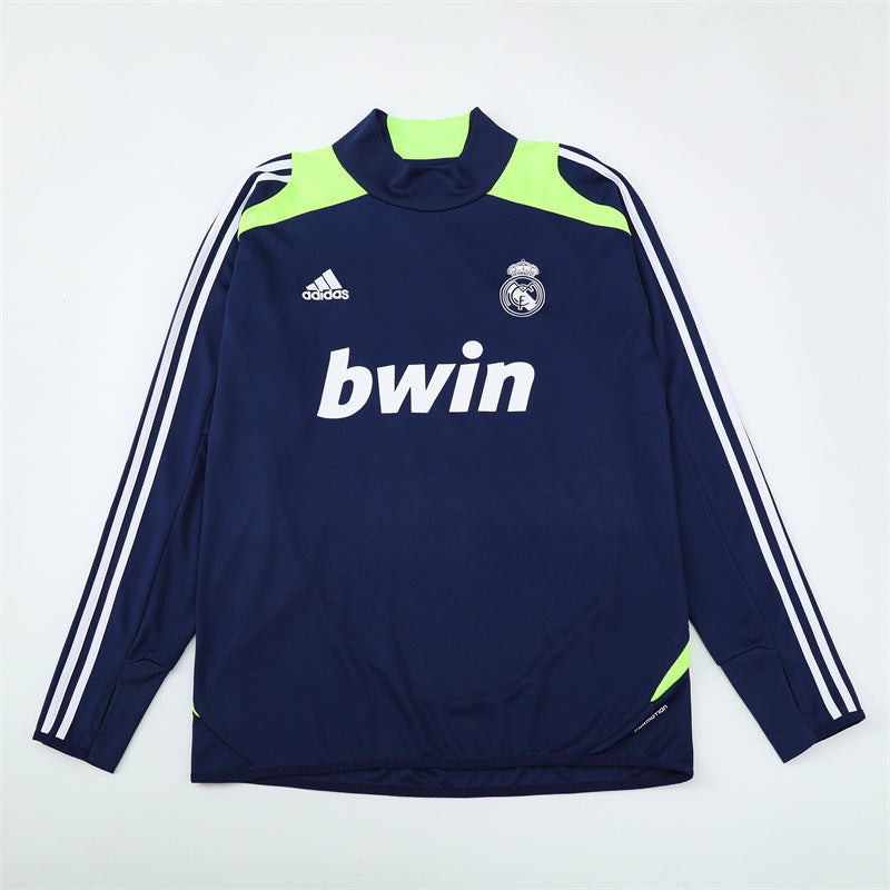 Retro Real Madrid Training Tracksuits 2012-13 Football Kit Soccer Jersey