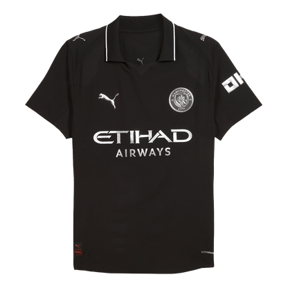 RODRIGO #16 Mens Manchester City Away Jersey 2025/26 - Player Version (Slim Fit)