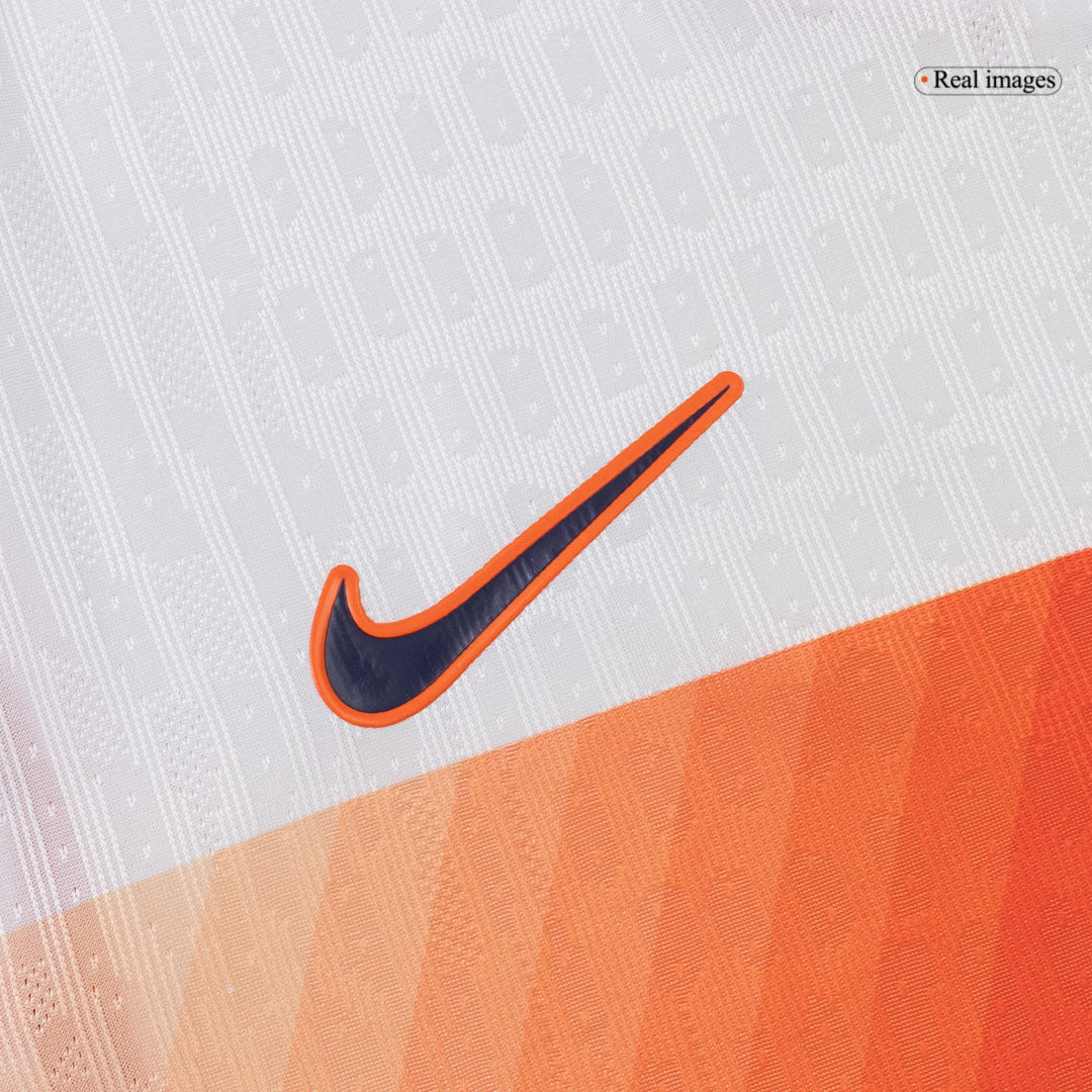 VIRGIL #4 Mens Netherlands World Cup Away Jersey 2026 - Player Version (Slim Fit)