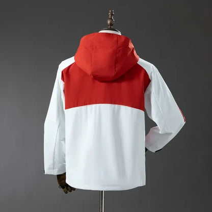 Sevilla Windbreaker 2025/26 Red White Football Kit