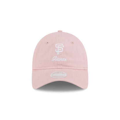 New Era Women's San Francisco Giants Preppy Team 9TWENTY Adjustable Hat-Pink