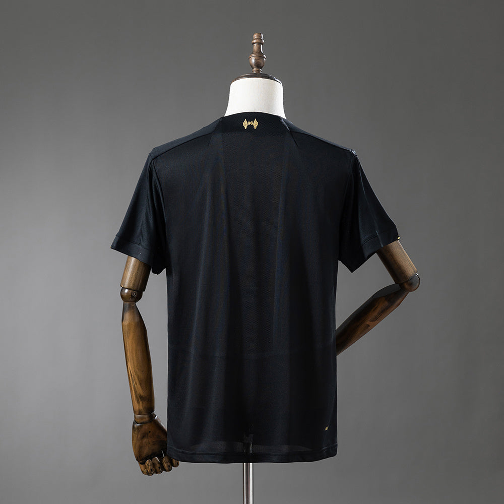 Retro Liverpool Black Jersey 2019-20 Football Kit Soccer Jersey