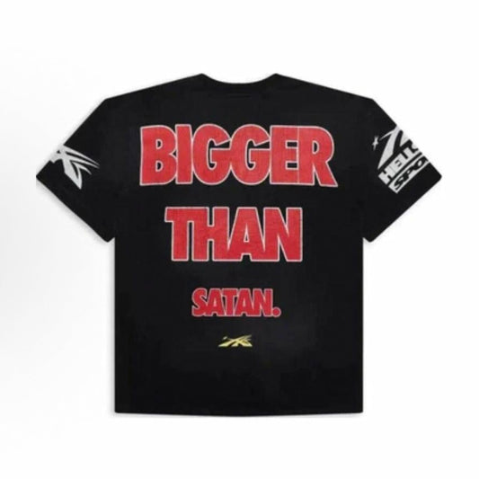 Hellstar Knock Out Black Graphic T-shirt