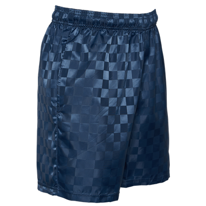 Umbro Men's Checkerboard Shorts- Navy