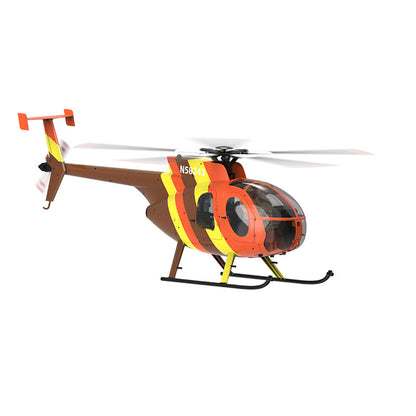 YUXIANG F118S MH-6 Little Bird 1/16 Scale 250-Class FPV RC Military Helicopter 5-Blade Flybarless GPS RTF
