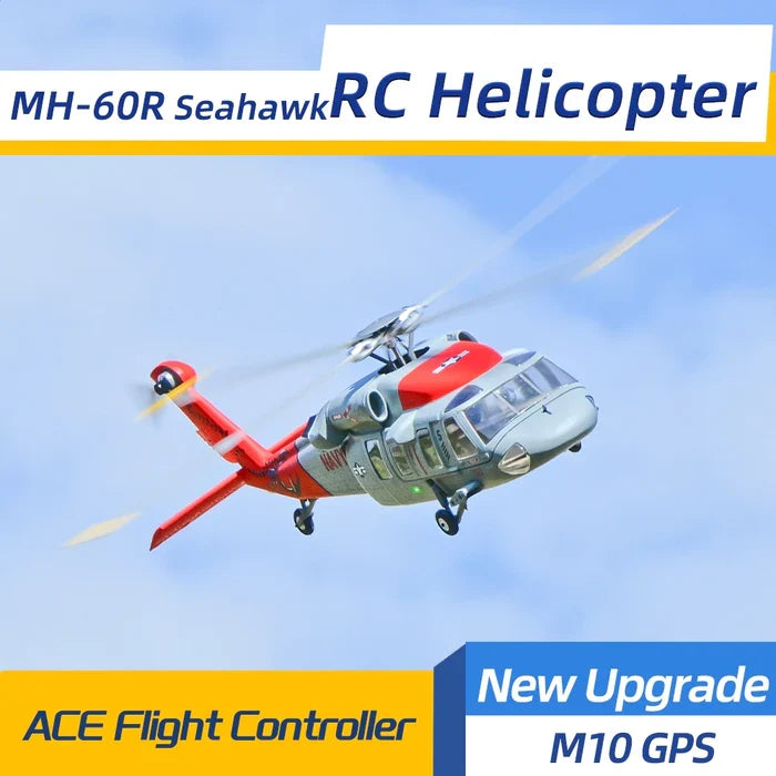 FLYWING MH-60R Jayhawk 470L Scale RC Helicopter GPS ACE Flight Controller RTF