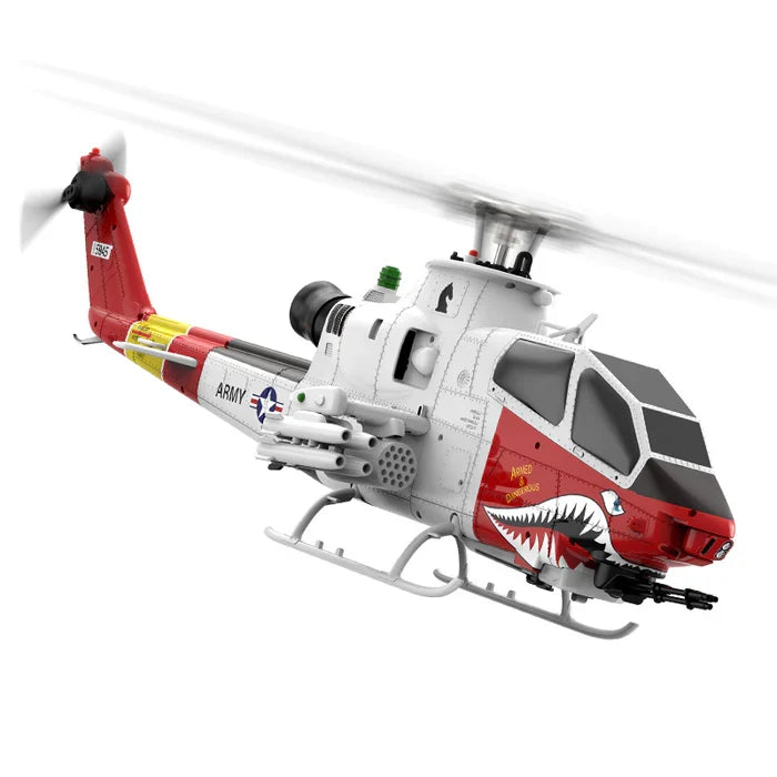 YUXIANG F112S AH-1 Cobra RC Helicopter 1:32 Scale 9CH GPS Optical Flow Altitude Hold