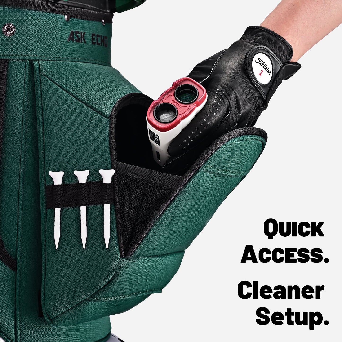 T-LOCK 4.0 Cart Bag / PineGreen