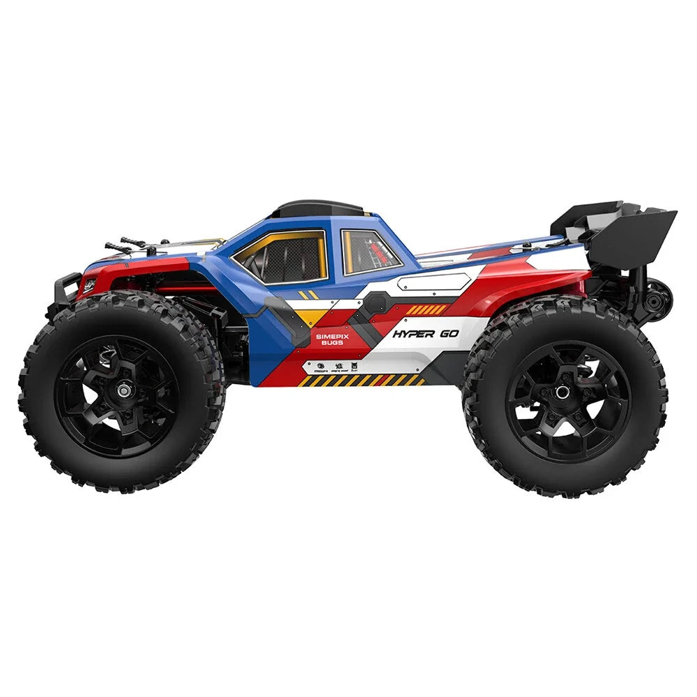 MJX Hyper Go 14212 1/14 4WD Brushless RC Monster Truck – 56KM/H High-Speed RTR with Dual Body Shells
