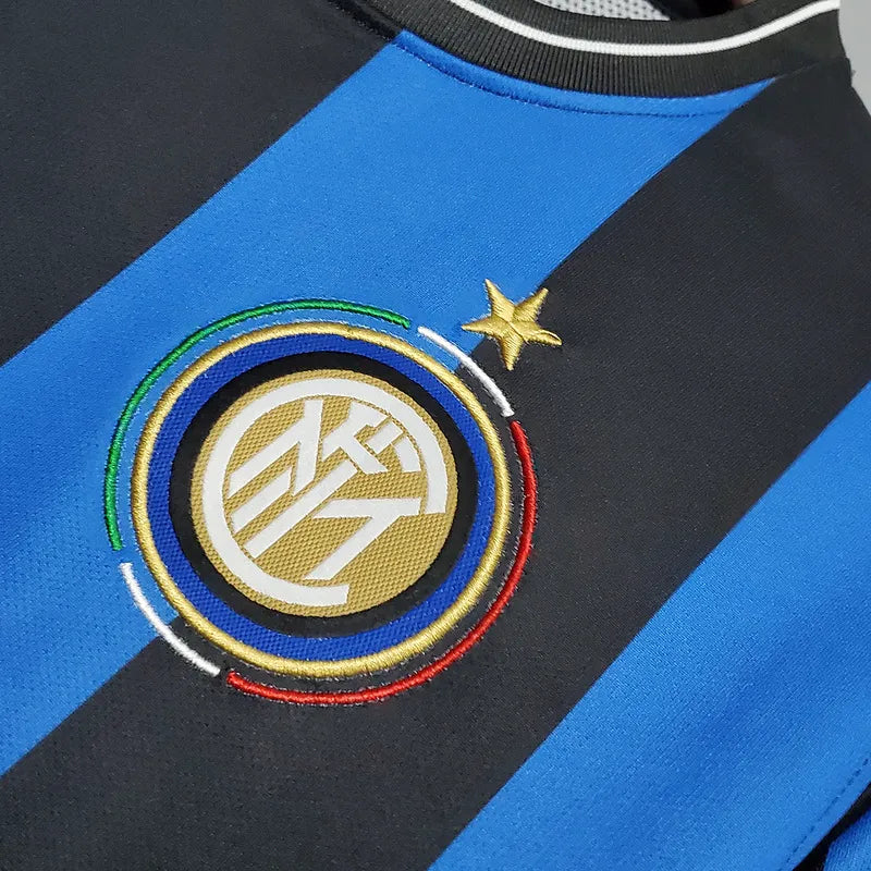 Inter Milan Retro Jersey 2010 Home Football Jersey Soccer Shirt