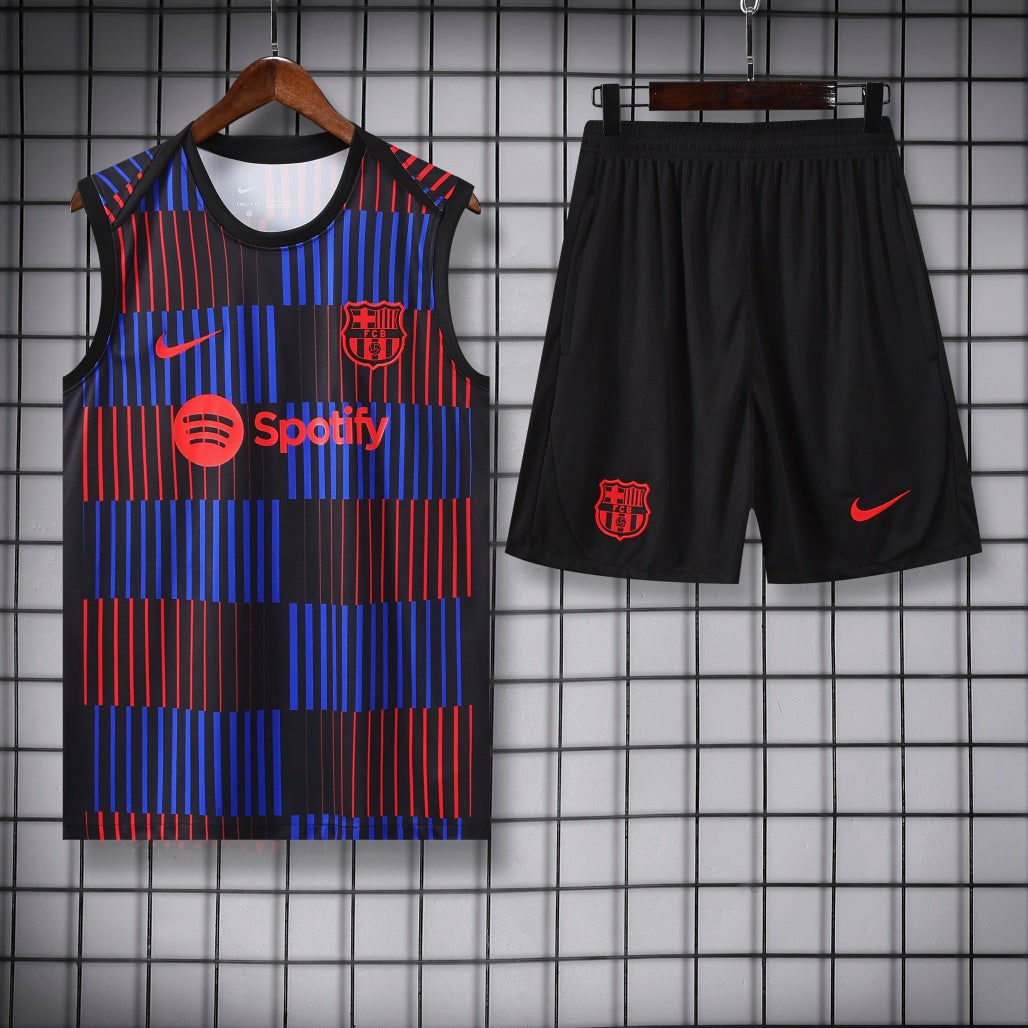 Barcelona Vest Set Training Tracksuits 25/26 Football Kit Soccer Jersey