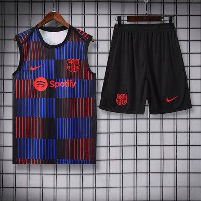 Barcelona Vest Set Training Tracksuits 25/26 Football Kit Soccer Jersey