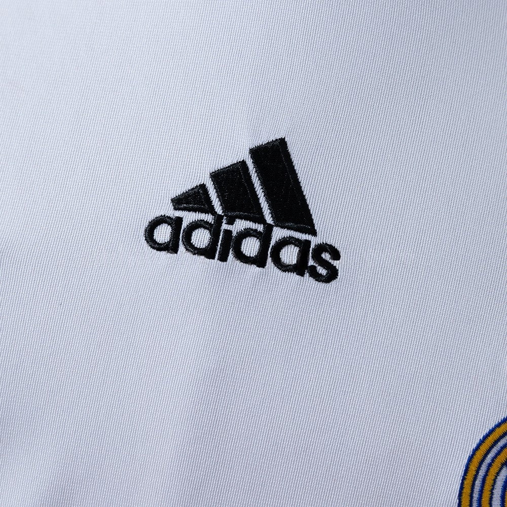 Real Madrid Jersey 2009/10 Home Retro Football Kit Long Sleeves
