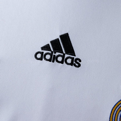 Real Madrid Jersey 2009/10 Home Retro Football Kit Long Sleeves
