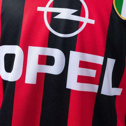 AC Milan Jersey 1996-97 Home Retro Football Kit
