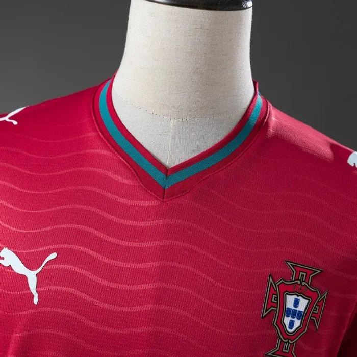 Portugal Home Jersey 2026 World Cup Football Kit Long Sleeves