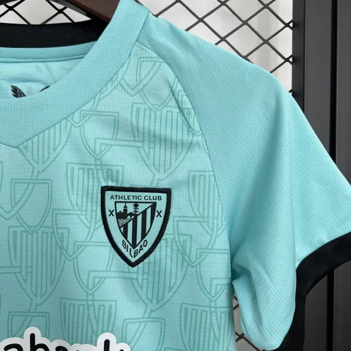 Kids Athletic Bilbao Jersey 25/26 Third Football Kit Soccer Jersey
