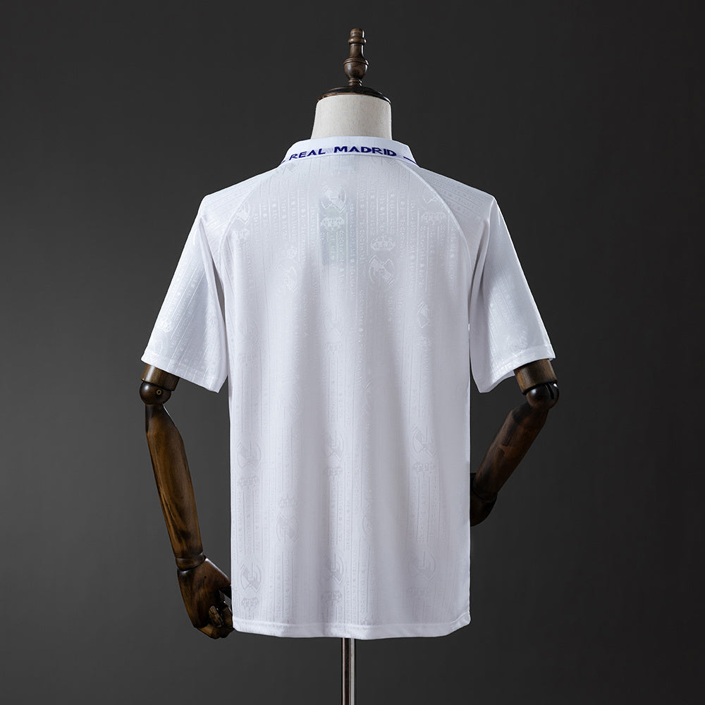 Real Madrid Jersey 1996-97 Home Retro Football Kit