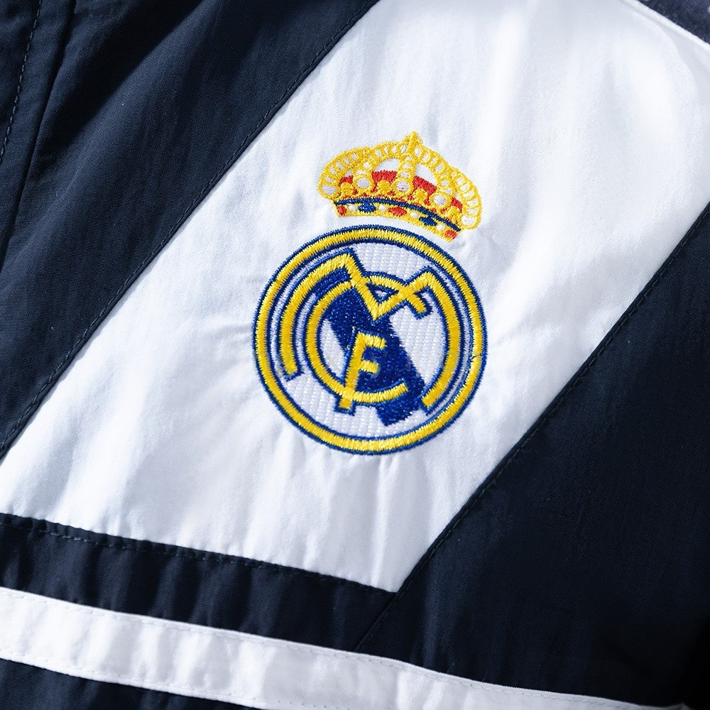 Real Madrid Windbreaker 2025/26 Royal Blue Football Kit