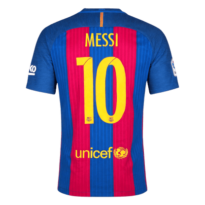 Retro MESSI #10 2016/17 Mens Barcelona Home Jersey