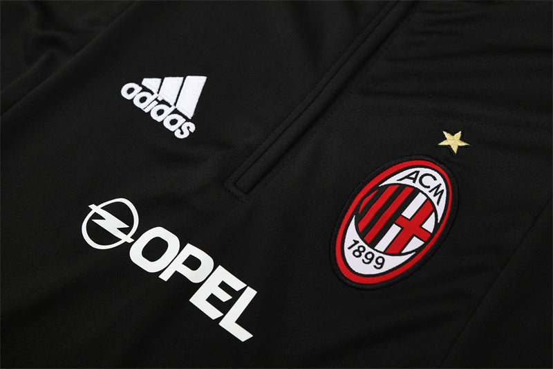 Retro AC Milan Training Tracksuits 2004-05 Football Kit Soccer Jersey