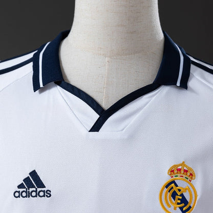 Real Madrid Jersey 2000-01 Home Retro Football Kit