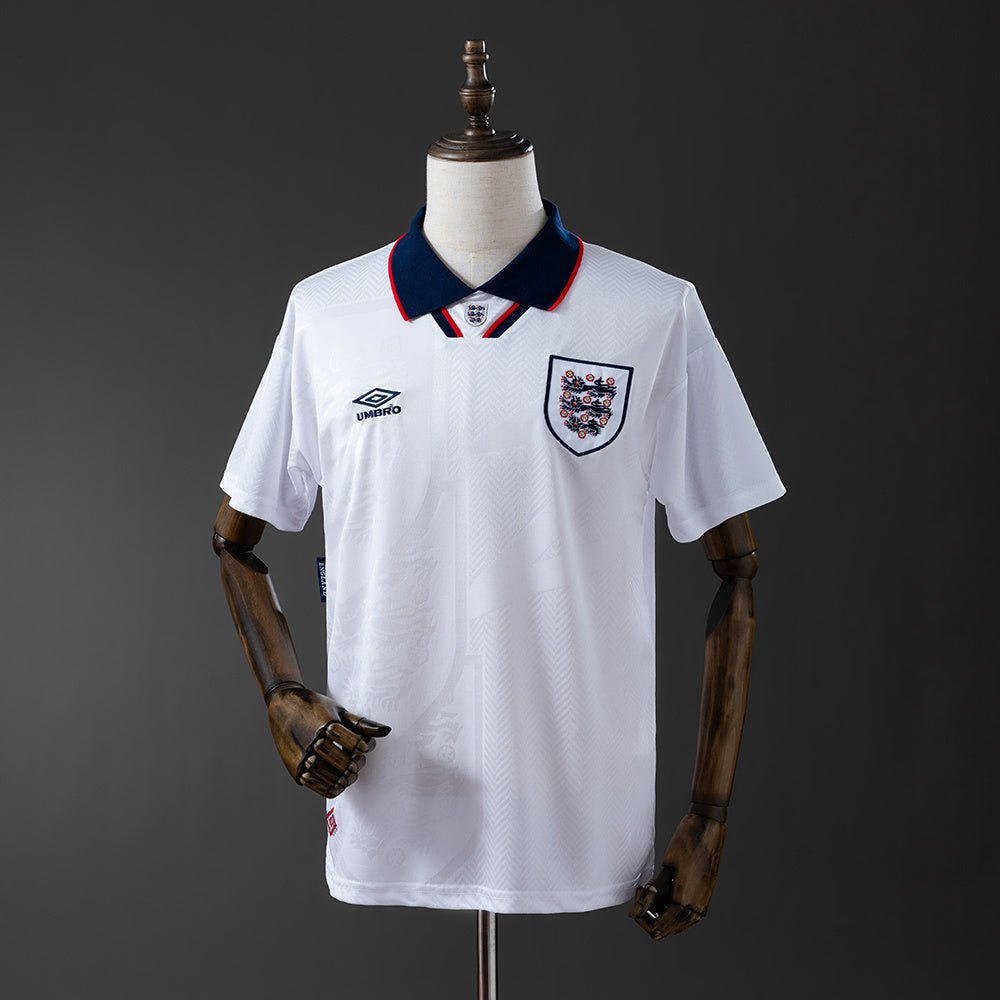 England Jersey 1994-95 Home Retro Kit