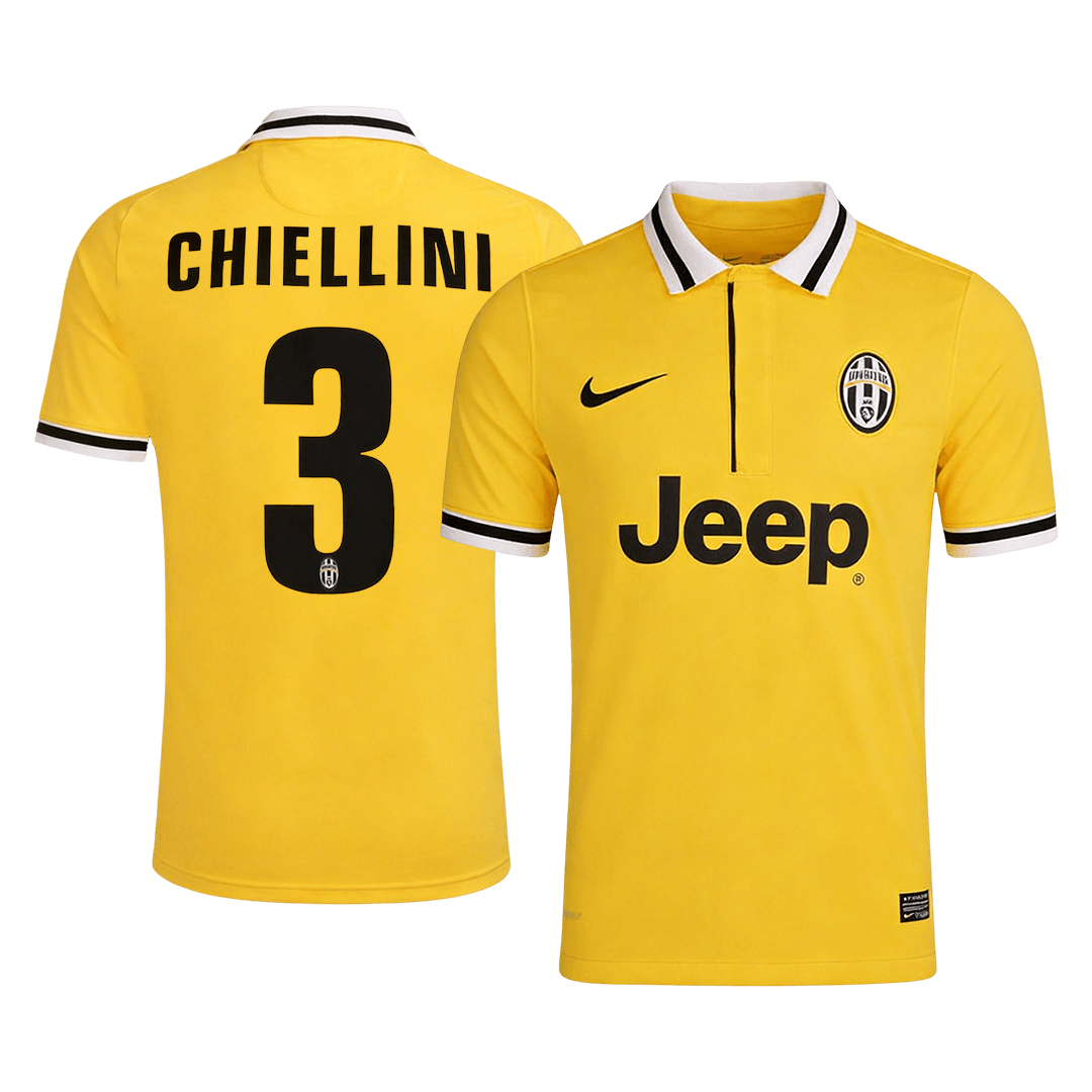 Retro CHIELLINI #3 2013/14 Mens Juventus Away Jersey