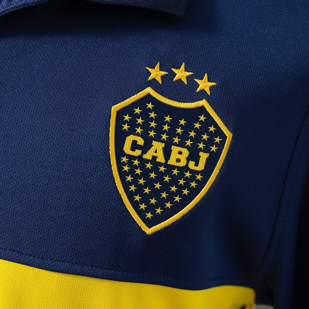 Boca Junios Jersey 2009-10 Home Retro Football Kit