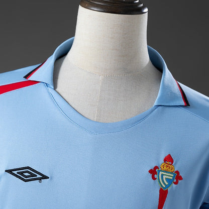 Retro Celta de Vigo Home Jersey 2005-2007 Football Kit Soccer Shirt