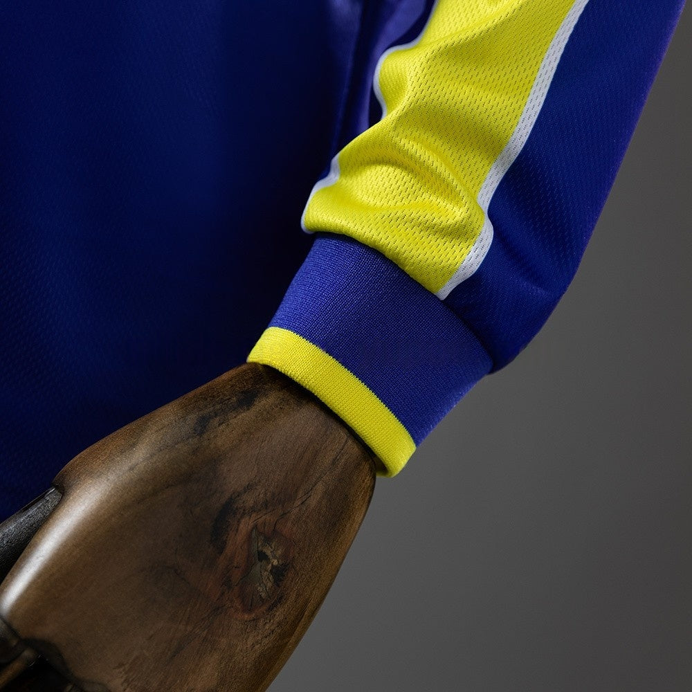 Juventus Jersey 1995-96 Away Retro Kit Long Sleeves