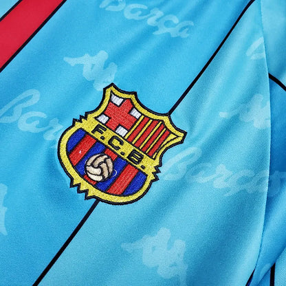 Barcelona Retro Jersey 1996/97 Away Football Jersey Soccer Shirt