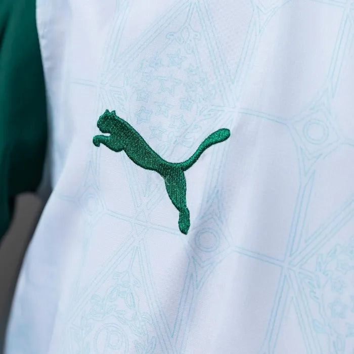 Palmeiras Windbreaker 2025/26 White Football Kit