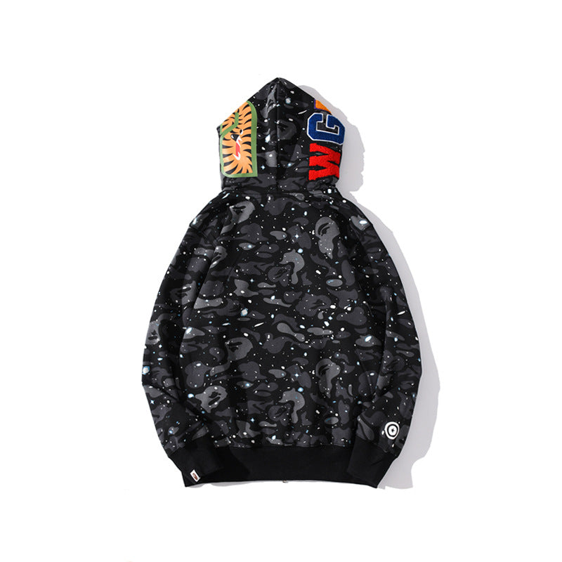 BAPE Shark Sweater Double Hood Sweater