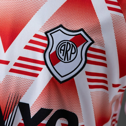 River Plate Away Jersey 1992-93 Retro Football Kit Soccer Shirt