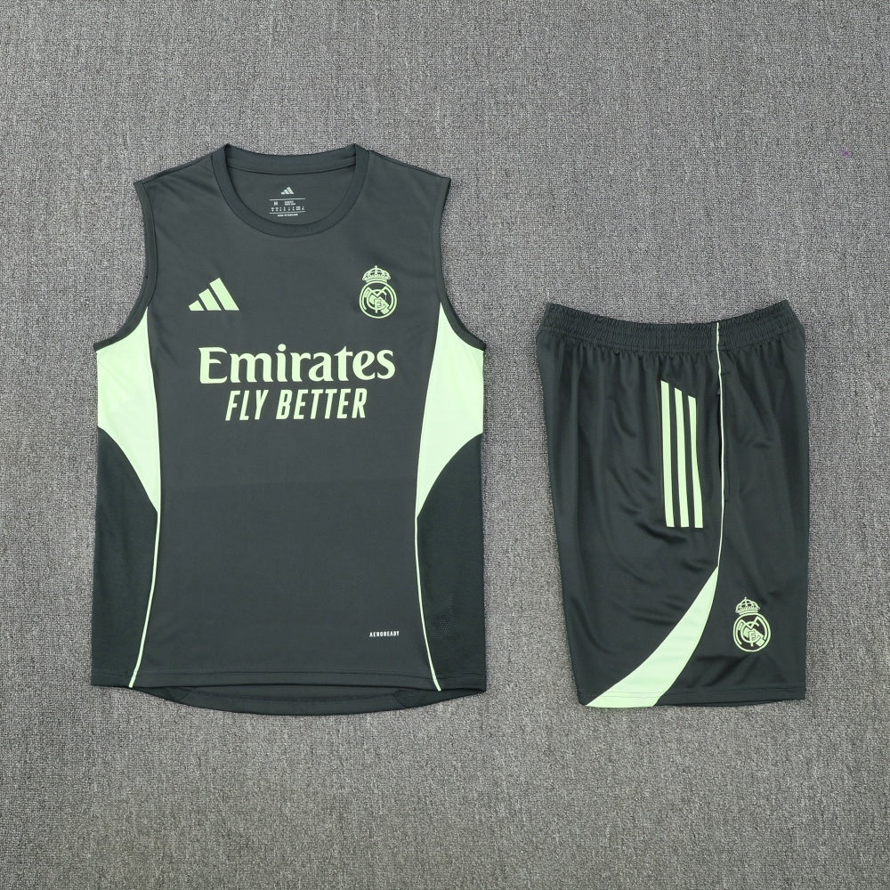 Real Madrid Vest Set Training Tracksuits 25/26 Football Kit Soccer Jersey