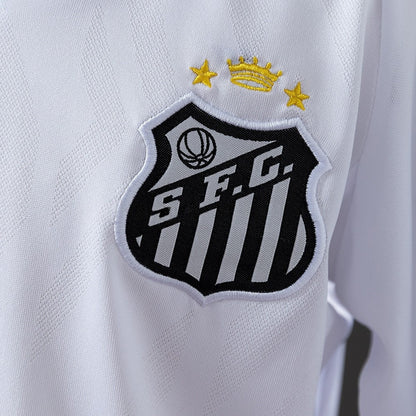 Kids Santos Jersey 25/26 Home Football Kit