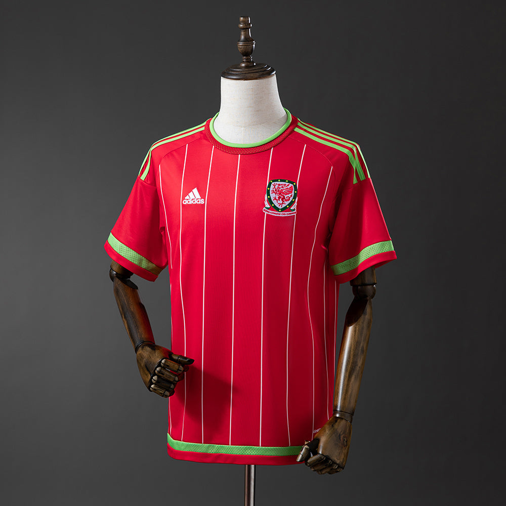 Wales Jersey 2015 Home Retro Football Kit